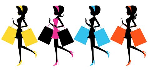 Girl Shopping Clipart | Free download on ClipArtMag