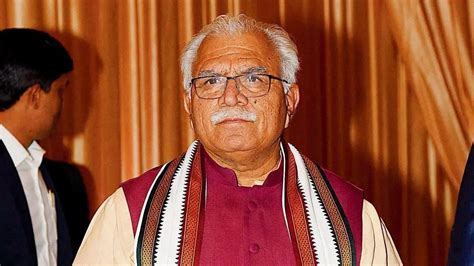 People in Haryana gave mandate to BJP for Modi govt’s work: Manohar Lal ...