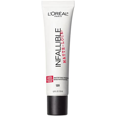 L'Oreal Paris Infallible Pro Matte Lock Face Makeup Primer, 1 fl oz ...