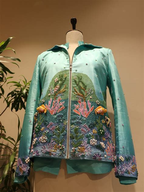 Sea green shaded aqua mens bomber jacket with pants – JAYAA'S COUTURE