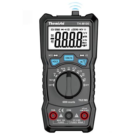Themisto TH-M100 AC/DC Current, Autorange Digital Multimeter (Black ...