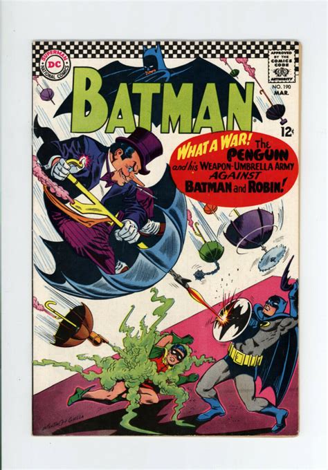 Vintage Batman Comic Book Covers