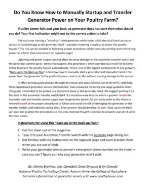 Fillable Online aces APEA Emergency Manual Power Transfer- final mag ...