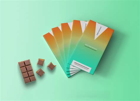 Free Chocolate Bar Packaging Mockup PSD - Good Mockups