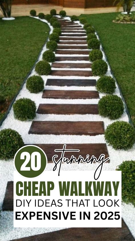 20 Cheap Walkway DIY Ideas That Look Expensive in 2025 in 2025 ...