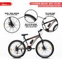 LEADER Beast 26T MultiSpeed (7 Speed) Mountain Bike with FS & DD Brake ...
