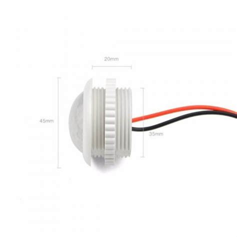 AC 220V PIR Motion Sensor-45mm To Turn ON-OFF IR Infrared Human Body ...