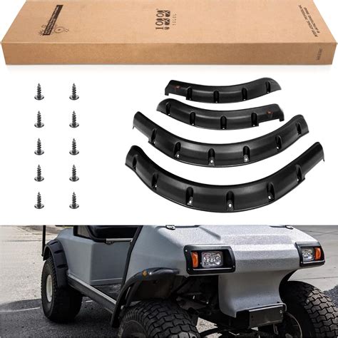 Buy 10L0L Club Car DS Fender Flares,Golf Cart Fender Flare2Front & 2 ...