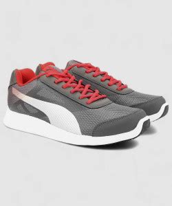 PUMA Trenzo Sneakers For Men - Buy Asphalt-Puma Black-High Risk Red ...