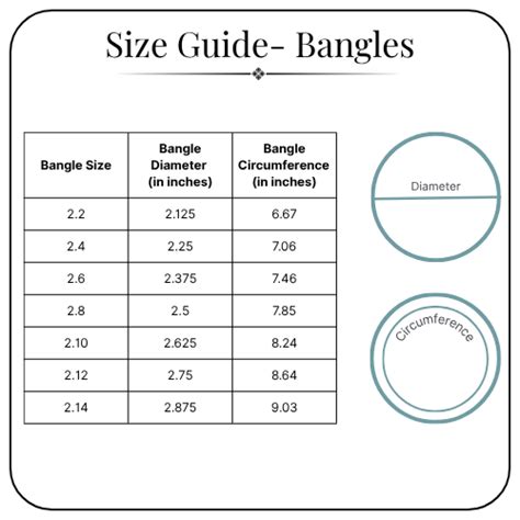 Size Chart – The Sterling Shop