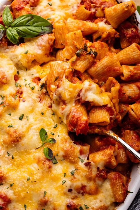 30-Minute Easy Baked Ziti (without ricotta) – A Simple Palate