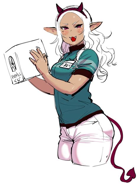 Kuroeda - Elf-san wa Yaserarenai - Image by Synecdoche #4211056 ...