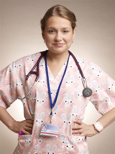 'Zoey' from the Showtime series Nurse Jackie. Merri Wever plays the ...