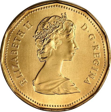 Canadian Loonie 1987