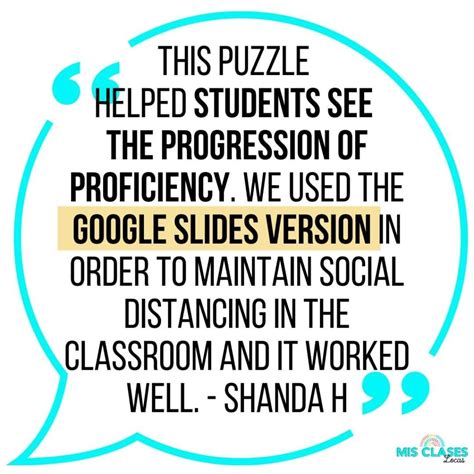 Proficiency Puzzle - Mis Clases Locas