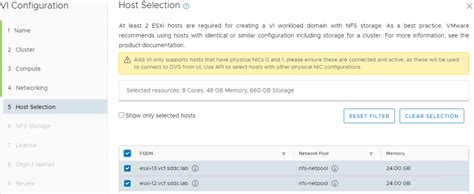 Image result for VCF Storage Setup