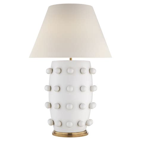 Linden White Table Lamp - Visual Comfort & Co. | Luxe Home Philadelphia