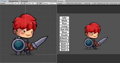 БЕСПЛАТНО - Анимация персонажей Spine 2D | Ассеты для Unity | UnityHub.ru