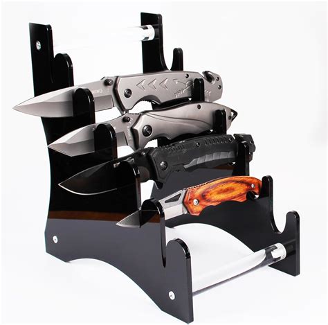 Amazon.com: Acrylic Knife Display Stand, Holds 6 Pocket Knives ...