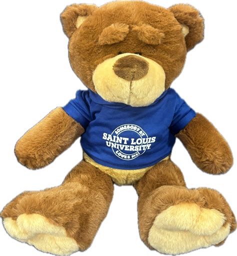 The Billiken Shop: Dark Brown Saint Louis University Hoodie Bear