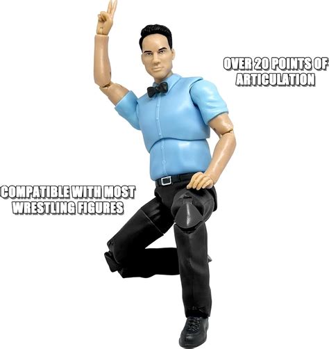 Figures Toy Company Ultimate Classic Referee with Deluxe Articulation ...