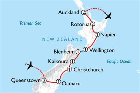 New Zealand Travel Map 的图像结果