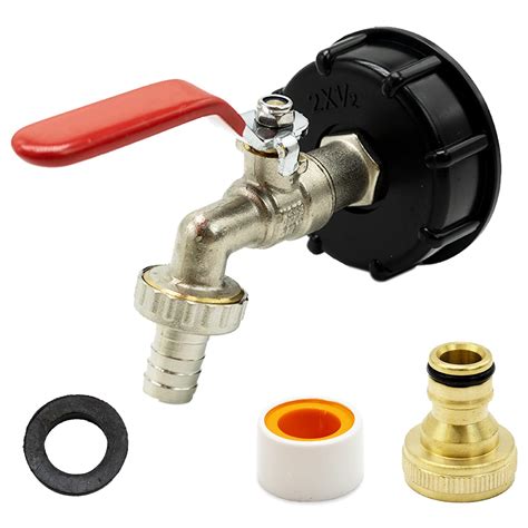 Leakproof Brass Ibc Tank Fittings 1 2 Adapter And Valve | Desertcart INDIA
