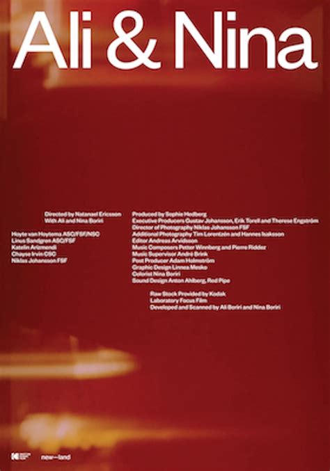 Reparto de Ali & Nina (película 2020). Dirigida por Nathanael Ericsson ...