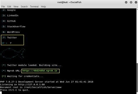 Ultimate phishing tool with Ngrok [SocialFish] – Yeah Hub