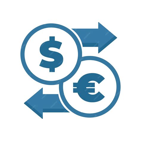 Premium Vector | Vector money exchange simple icon. currency sign. euro and dollar cash transfer ...