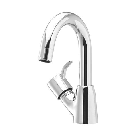 Cera Crayon Pillar cock with swan neck spout right and aerator | mykit ...