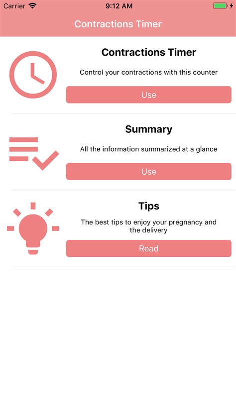 Image result for Contraction Timer