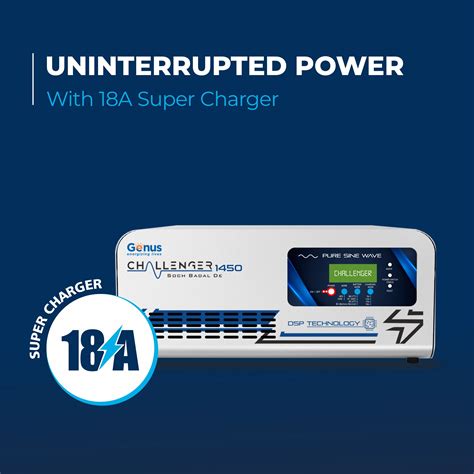 Buy Genus Challenger 1450 Pure Sine Wave Home Inverter UPS – Genus ...