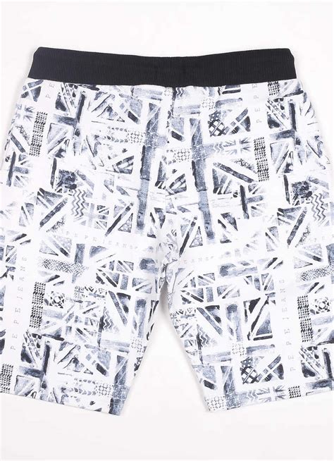 FERN Oversized allover printed shorts | Pepe Jeans India