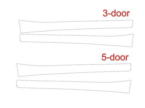 Purchase the patterns for body and interior protection of BMW