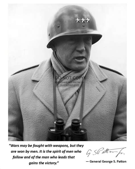 GENERAL GEORGE S. PATTON QUOTE W/ FACSIMILE AUTOGRAPH 8X10 PHOTO | eBay