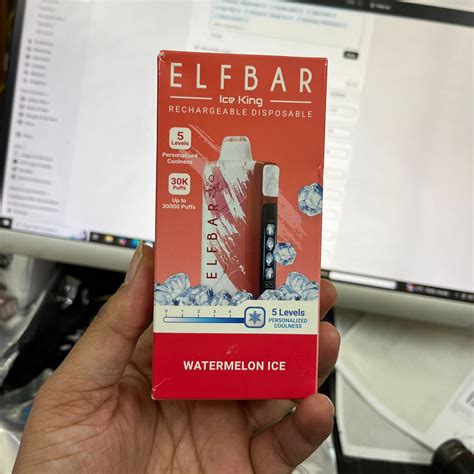 Elf Bar Ice King - 5 Level Adjustable Coolness - 30k Puffs – vapevilla