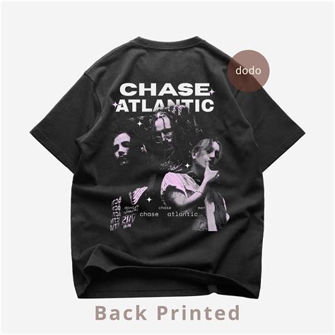 Chase Atlantic Back T-shirt - Rock Music Shirt - Nostalgia Album ...