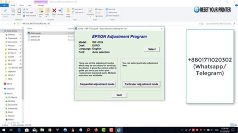 Image result for Epson Adjustment Program Select