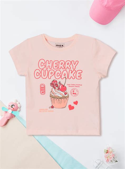 Buy Girls Printed T-shirt Online at just Rs. 169.0 - 1000015398172 ...