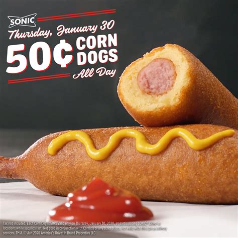 Calories In A Corn Dog At Sonic at Edward Padgett blog