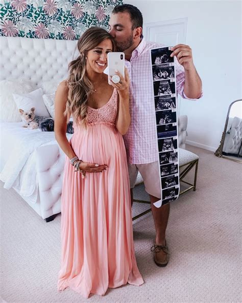 Pink Maternity Dress For Gender Reveal at Veronica Reyes blog