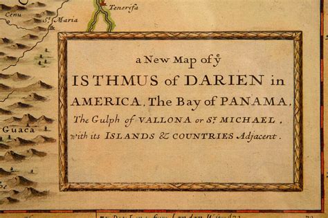 Lot - Two Maps of The Golden Islands and Ismuth of Darien by John Senex ...