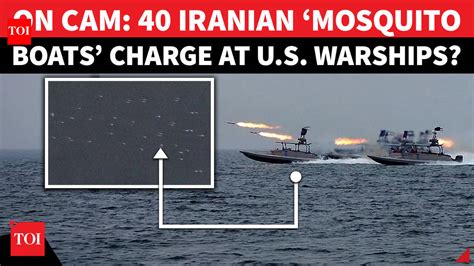 Iran Swarms Hormuz With War Boats; 40 Attack Vessels Spotted In Sat ...