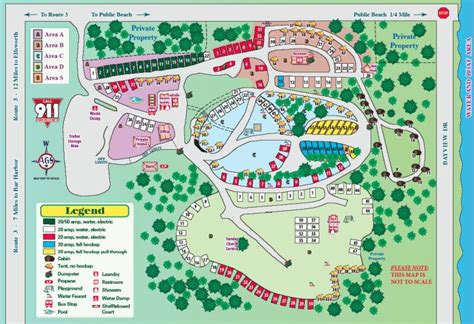 Wild Acres Campground Maine Map: Locate Your Camping Spot
