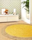 Jute Round Area Rug | Jute Floor Mat | Round Rugs Online – Habere India