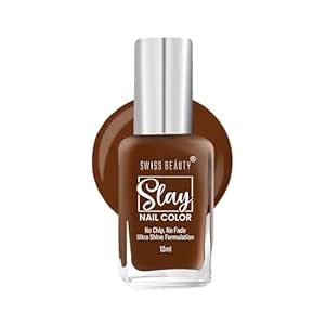 Buy Swiss Beauty Slay Nail Color | Glossy Finish, Long Lasting Nail ...