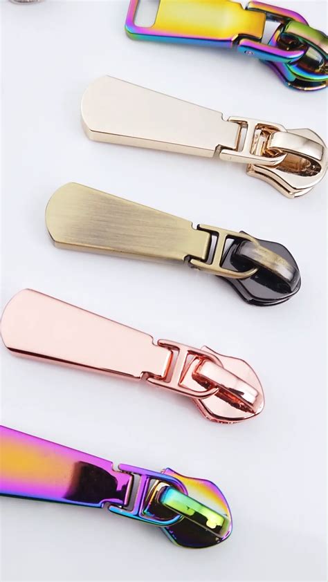 Custom Zip Puller,Garment Metal Zipper Puller Slider Brand Logo,Bag ...