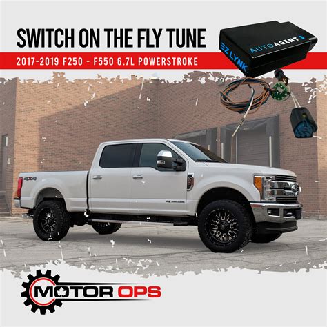 Switch on the Fly 2017-2019 6.7L Powerstroke for Ez Lynk – Motor Ops
