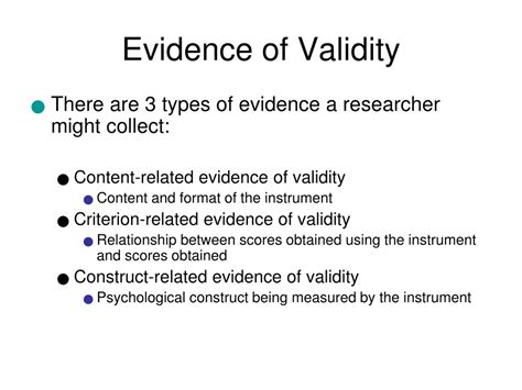 PPT - Reliability and Validity in Research PowerPoint Presentation, free download - ID:916543 - importance of reliability and validity in research